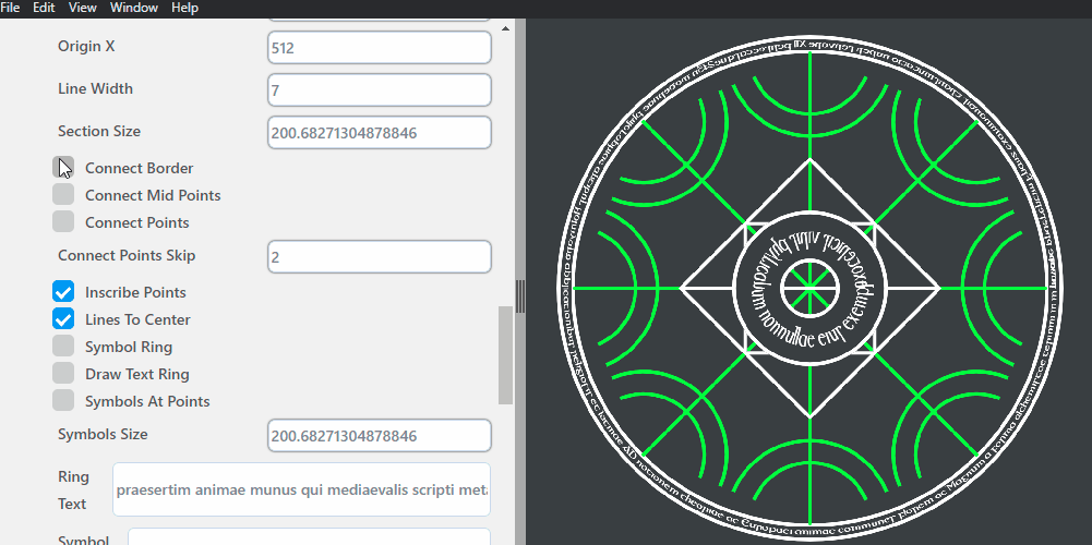 Magic Circle Generator